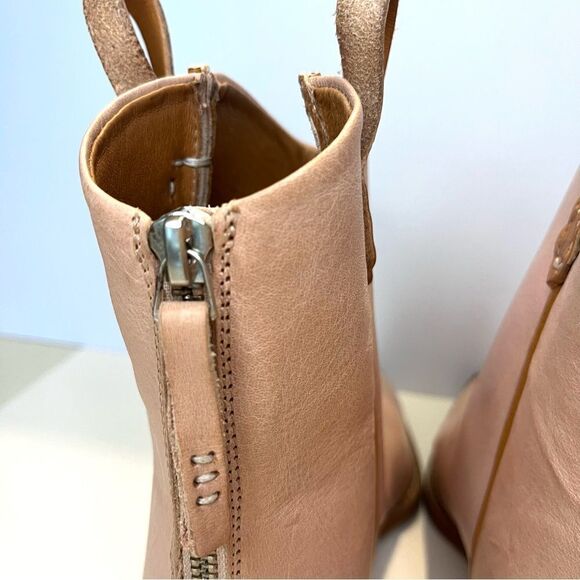 We The Free Wesley Pink Leather Western‎ Cowboy Boots New in Box - Picture 8 of 16